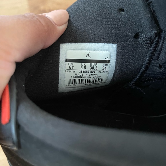 Air Jordan 6 “Black Infrared” 2014 - Picture 3 of 5